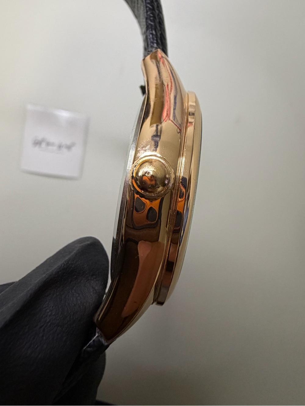 Tomi Face Gear T-106 Date Rose Gold 43mm Men’s Watch - Picture 6 of 13